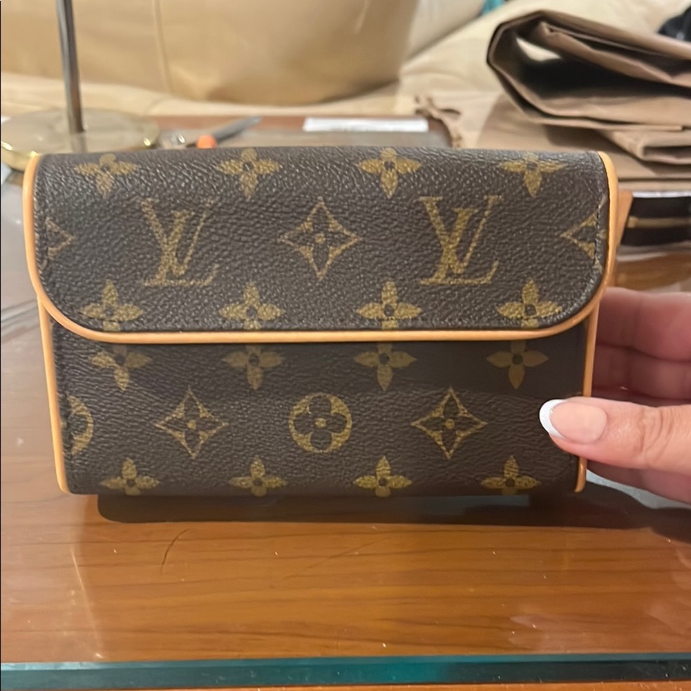 Louis Vuitton Brown Monogram Wallet with Iconic Design